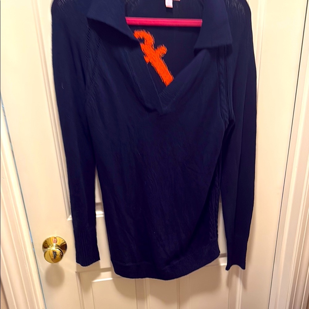 Navy Blue Women's Top